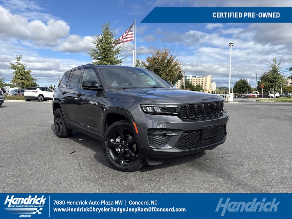 Certified 2022 Jeep Grand Cherokee Altitude SUV