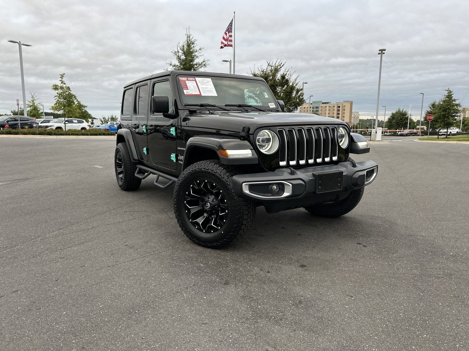 Used 2018 Jeep All-New Wrangler Unlimited Sahara with VIN 1C4HJXEGXJW297307 for sale in Concord, NC