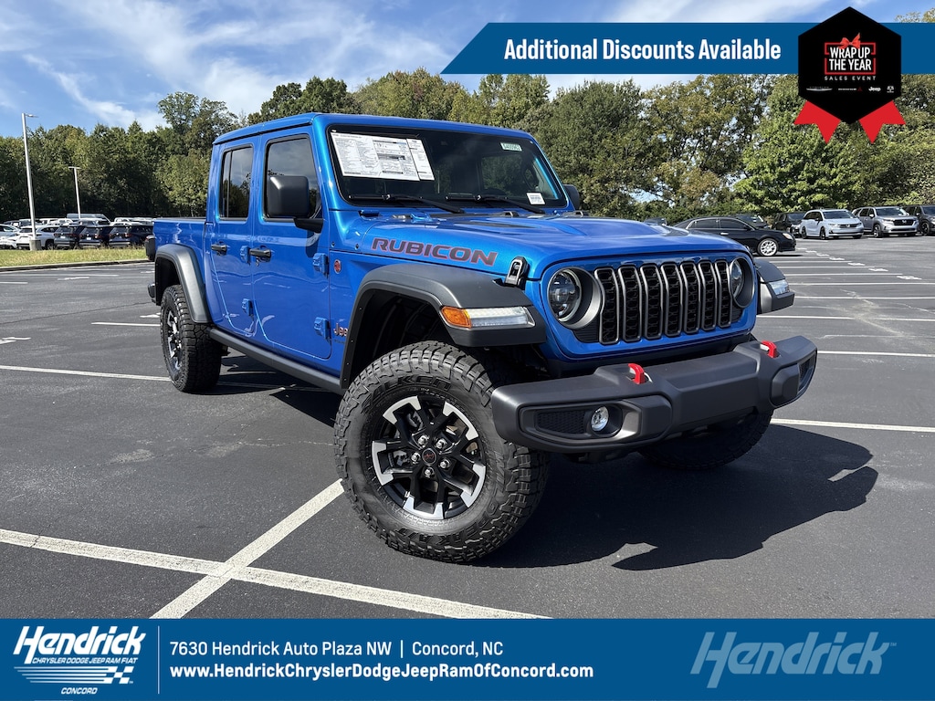 New 2025 Jeep Gladiator Rubicon Pickup