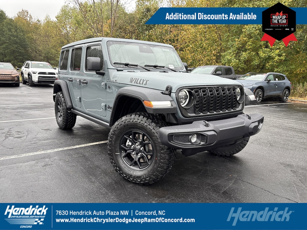 New 2026 Jeep Wrangler Willys Sport Utility