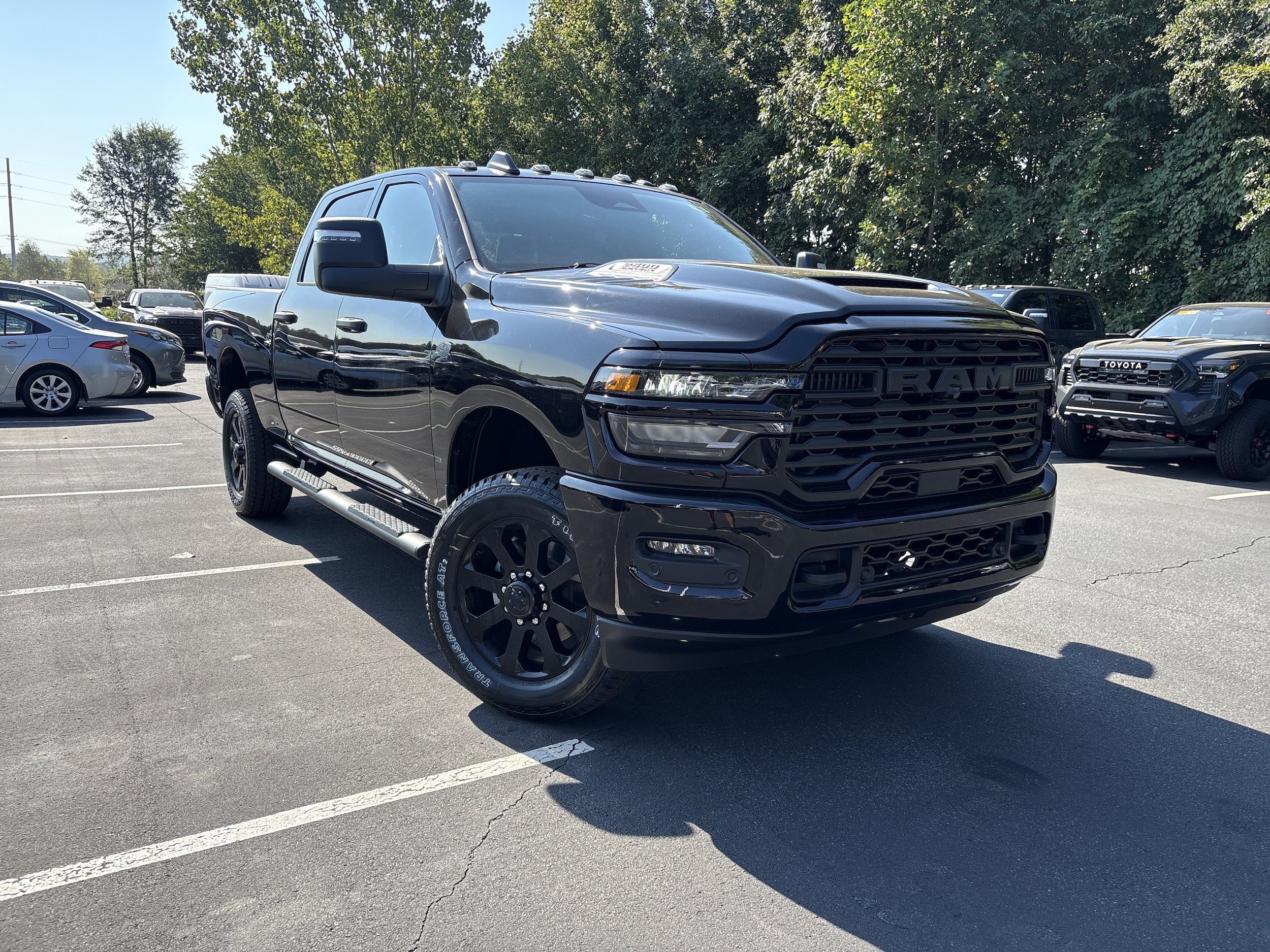 2027 Ram 2500 Black Express