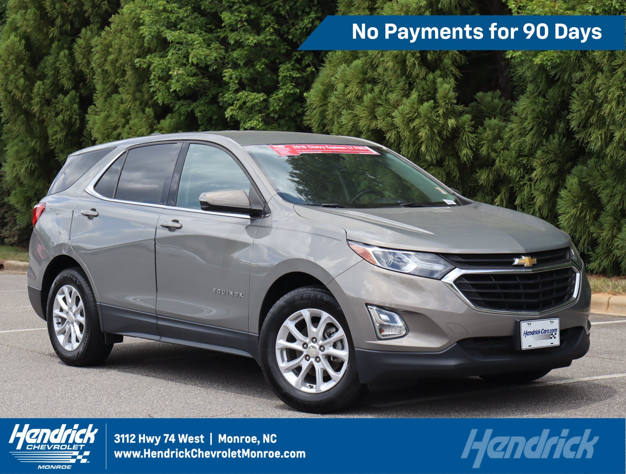 Used 2018 Chevrolet Equinox For Sale in Monroe, NC VIN
