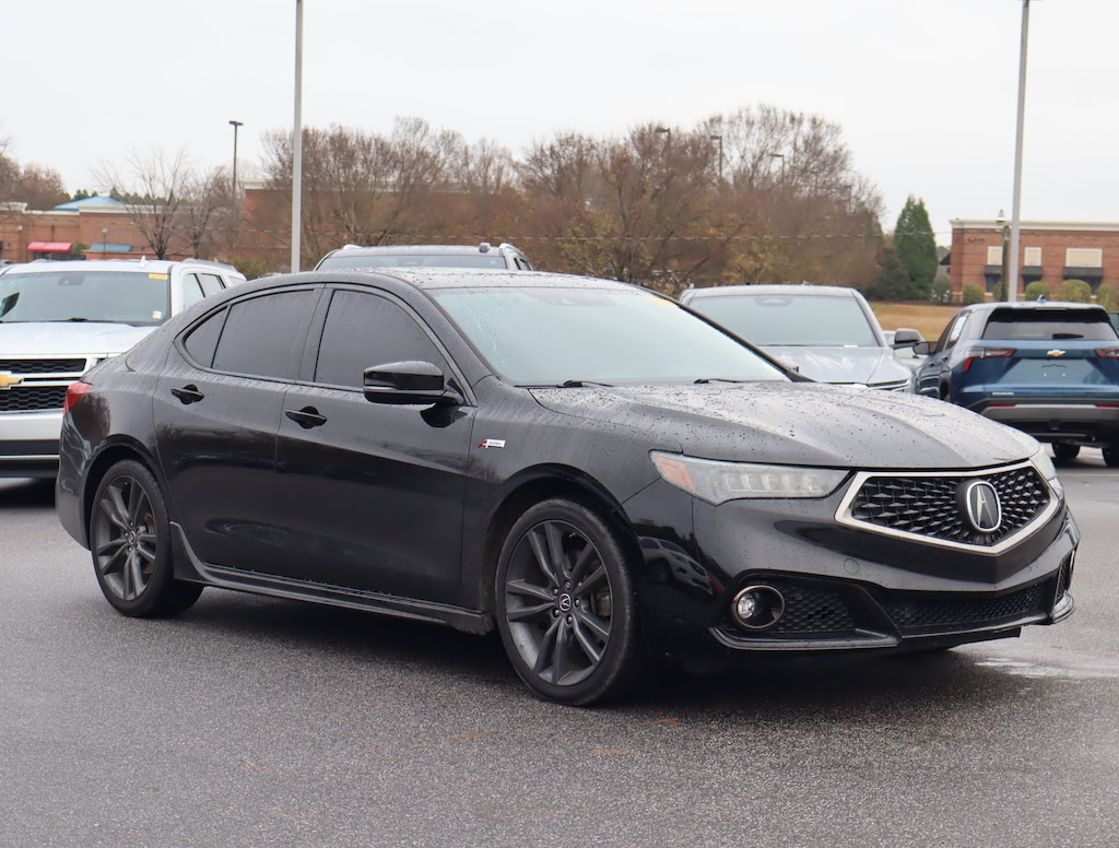 Used 2018 Acura TLX w/A-SPEC Pkg Sedan