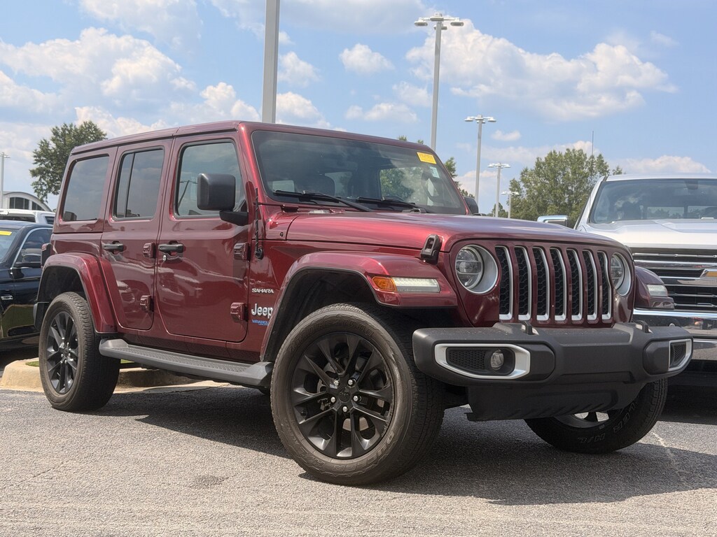 Used 2021 Jeep Wrangler 4xe Unlimited Sahara Convertible