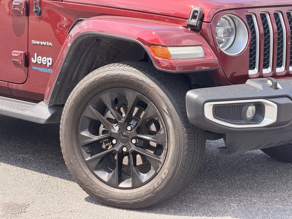 Used 2021 Jeep Wrangler 4xe Unlimited Sahara Convertible