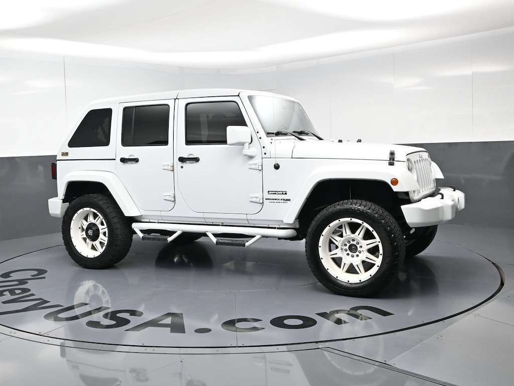 Used 2018 Jeep Wrangler JK Unlimited Sport S Convertible