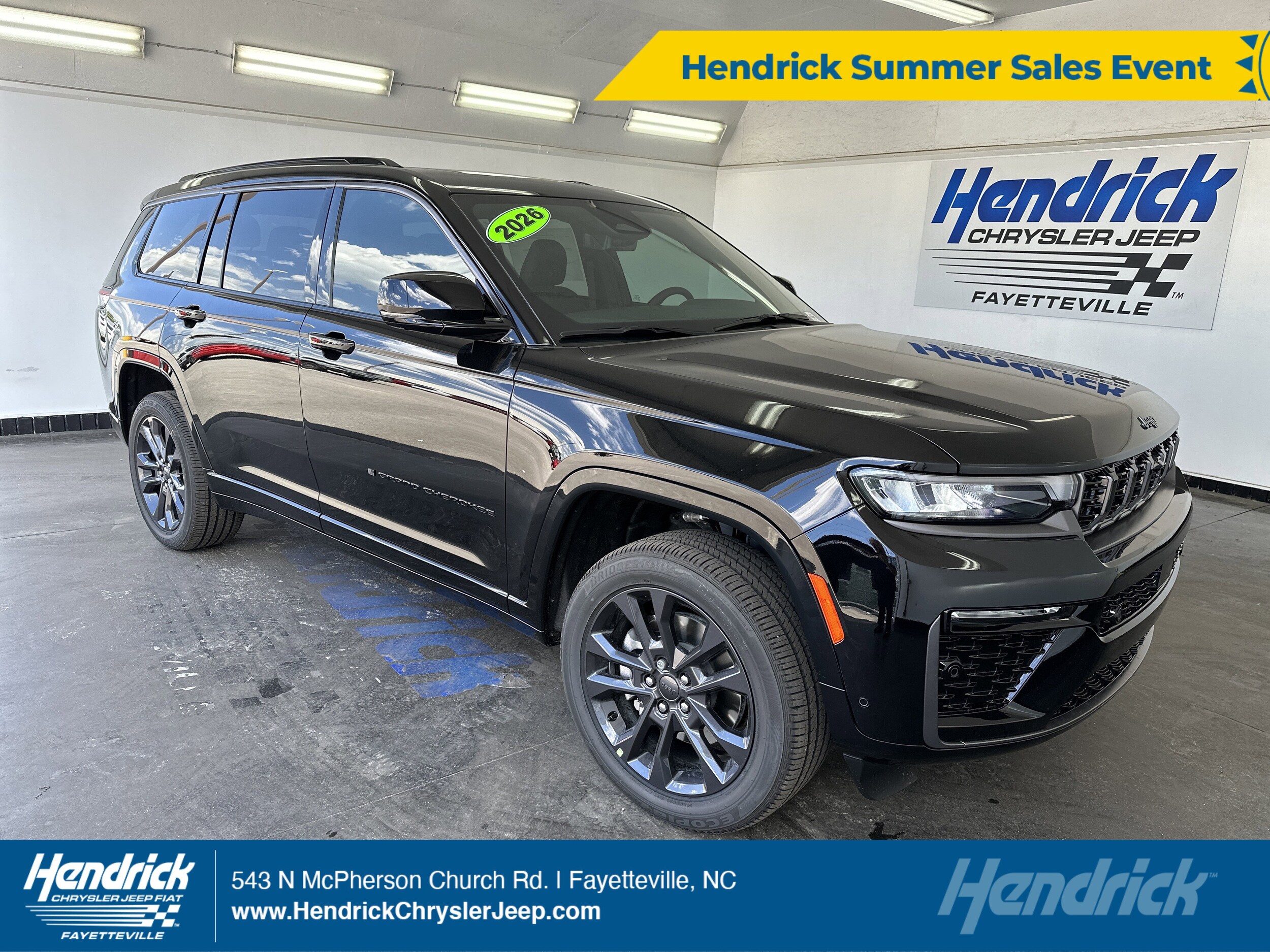 New 2026 Jeep Grand Cherokee L For Sale in Fayetteville, NC VIN