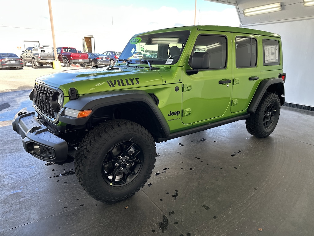 New 2026 Jeep Wrangler Willys Convertible