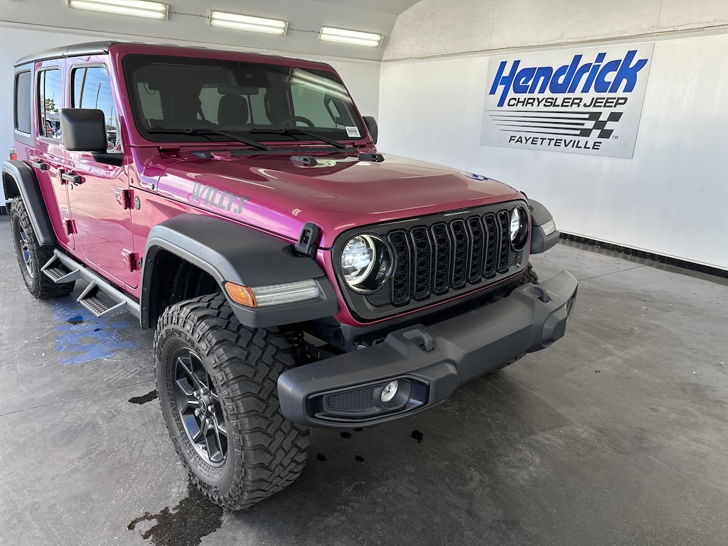 Used 2024 Jeep Wrangler Willys Convertible