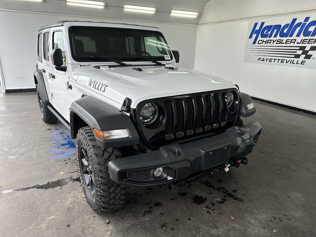 Used 2021 Jeep Wrangler Unlimited Willys Convertible