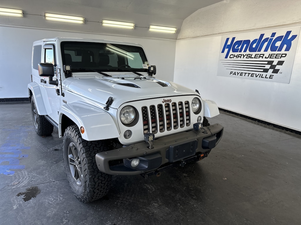 Used 2016 Jeep Wrangler 75th Anniversary Convertible
