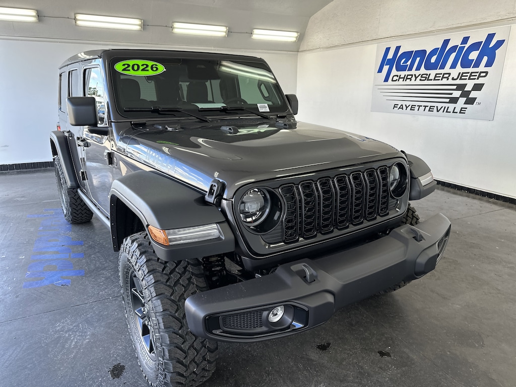 New 2026 Jeep Wrangler Willys Convertible