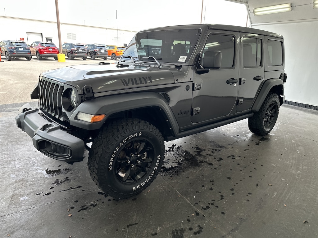 Used 2022 Jeep Wrangler Unlimited Willys Convertible