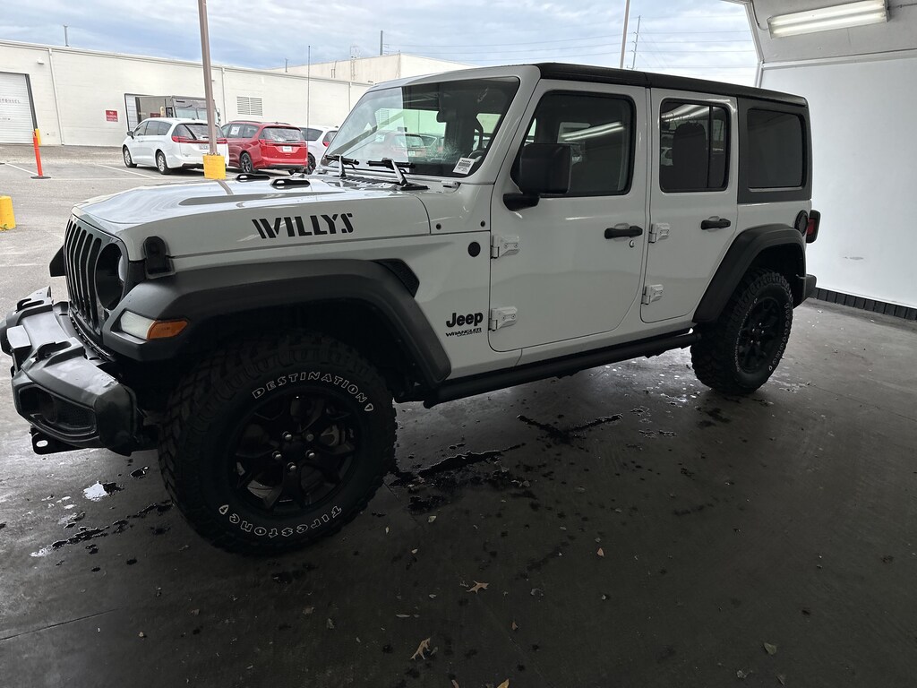 Used 2021 Jeep Wrangler Unlimited Willys Convertible