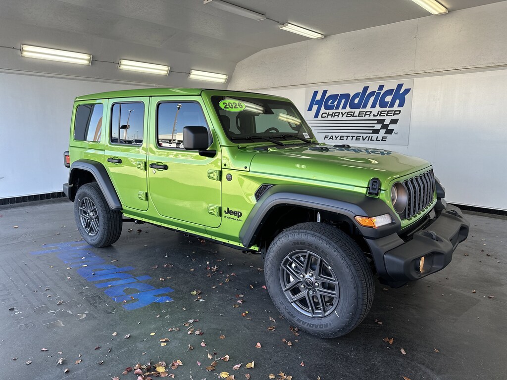 New 2026 Jeep Wrangler Sport S Convertible