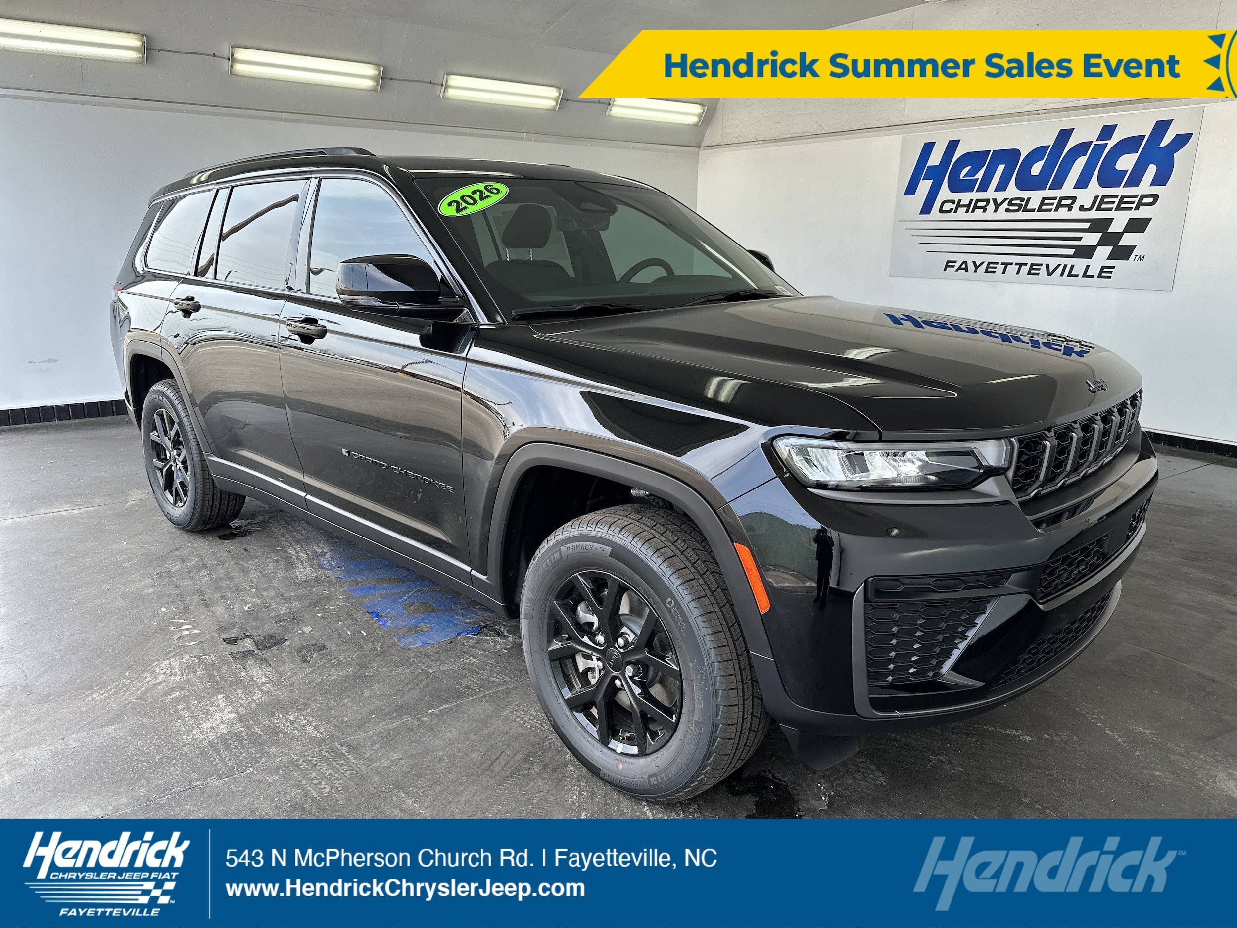 New 2026 Jeep Grand Cherokee L For Sale in Fayetteville, NC VIN