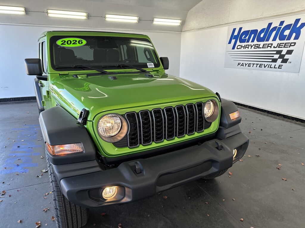 New 2026 Jeep Wrangler Sport S Convertible