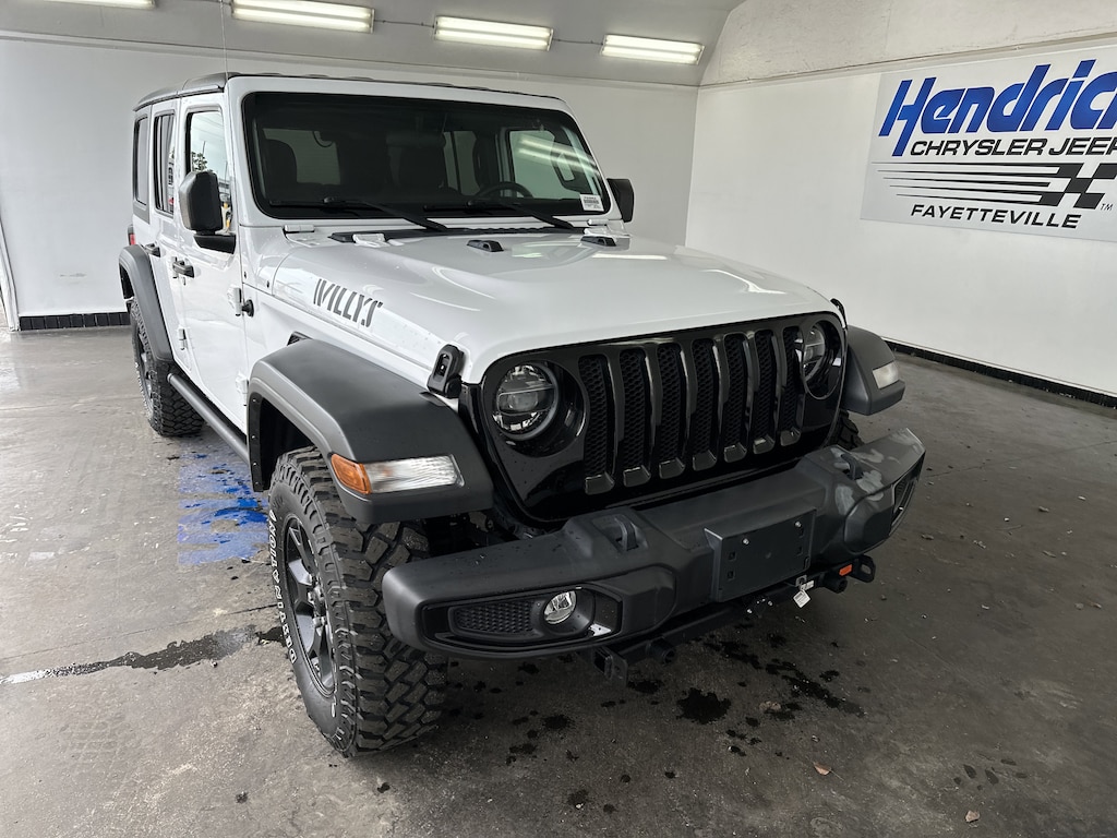 Used 2021 Jeep Wrangler Unlimited Willys Convertible