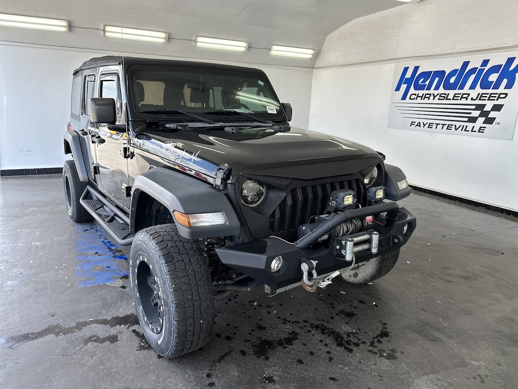 Used 2018 Jeep Wrangler Unlimited Sport Convertible