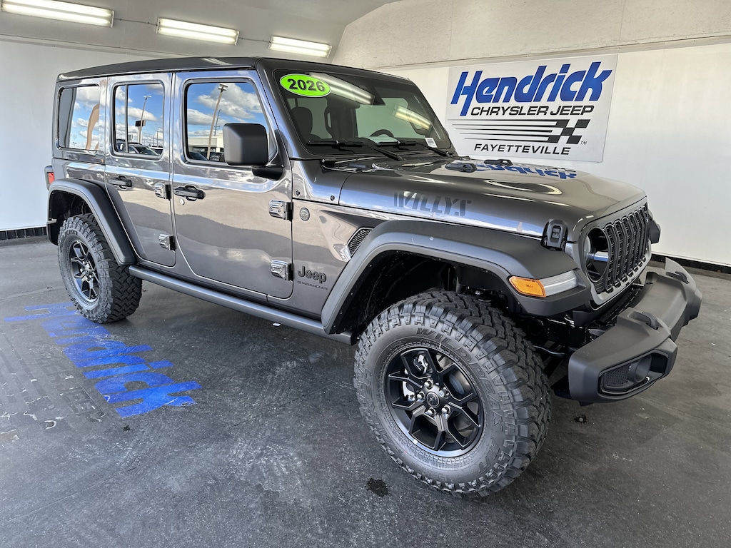 New 2026 Jeep Wrangler Willys Convertible