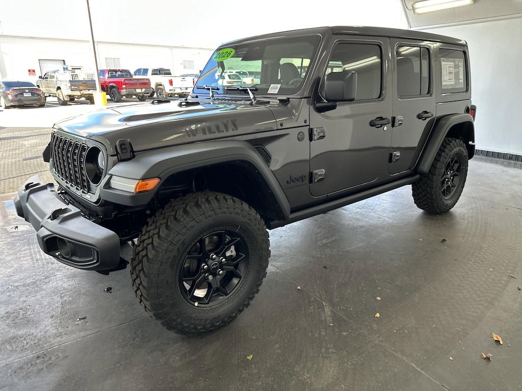 New 2026 Jeep Wrangler Willys Convertible