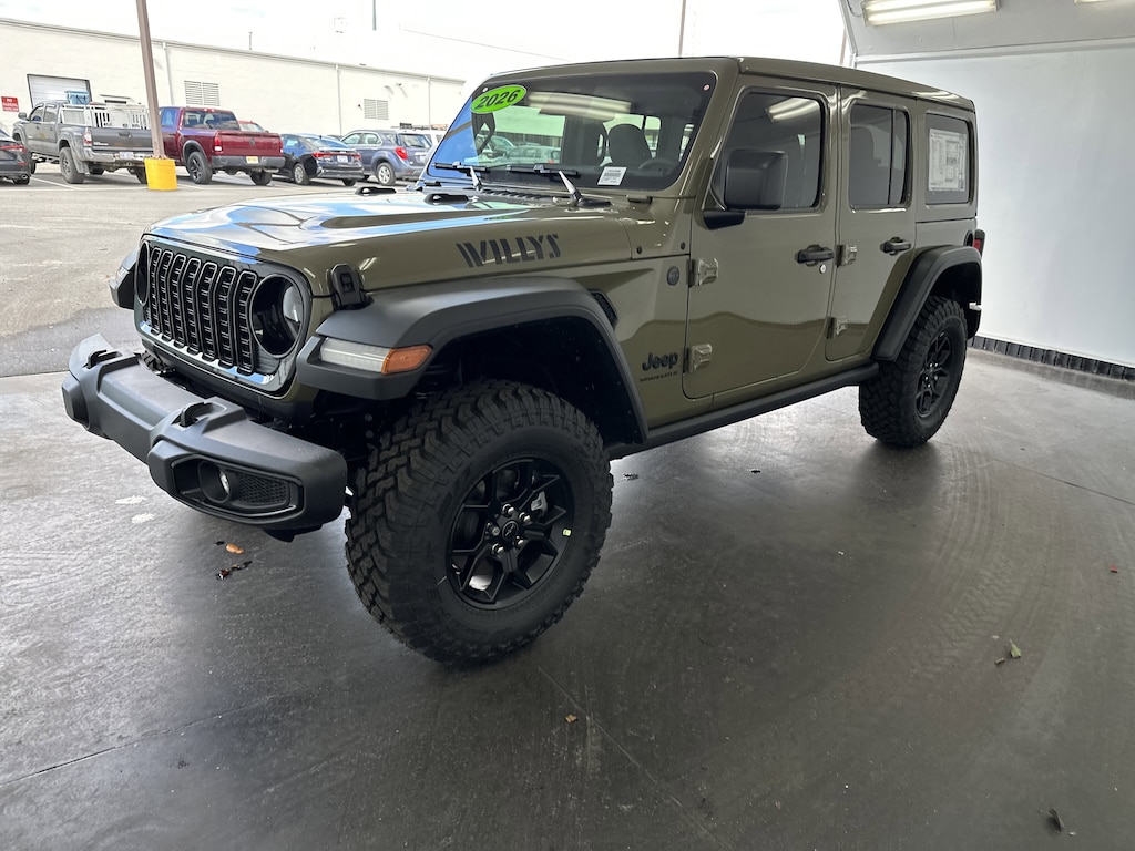 New 2026 Jeep Wrangler Willys Convertible
