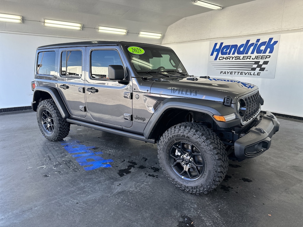 New 2025 Jeep Wrangler Willys Convertible