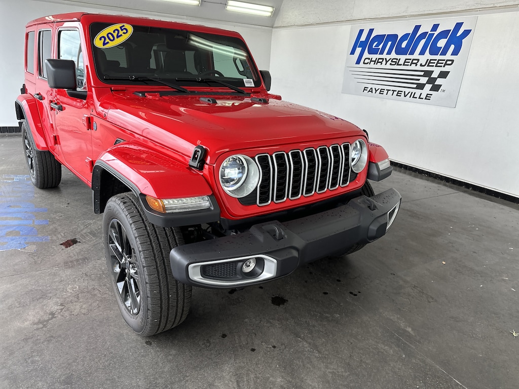 Used 2025 Jeep Wrangler 4xe Sahara Convertible