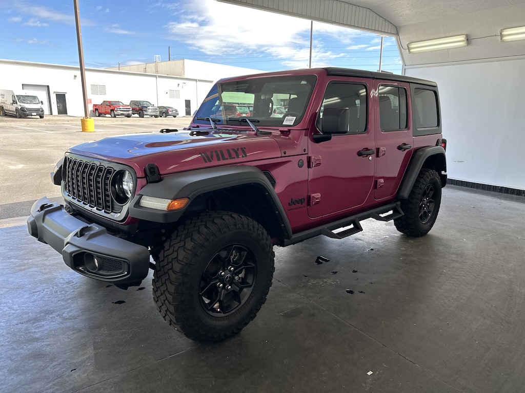 Used 2024 Jeep Wrangler Willys Convertible