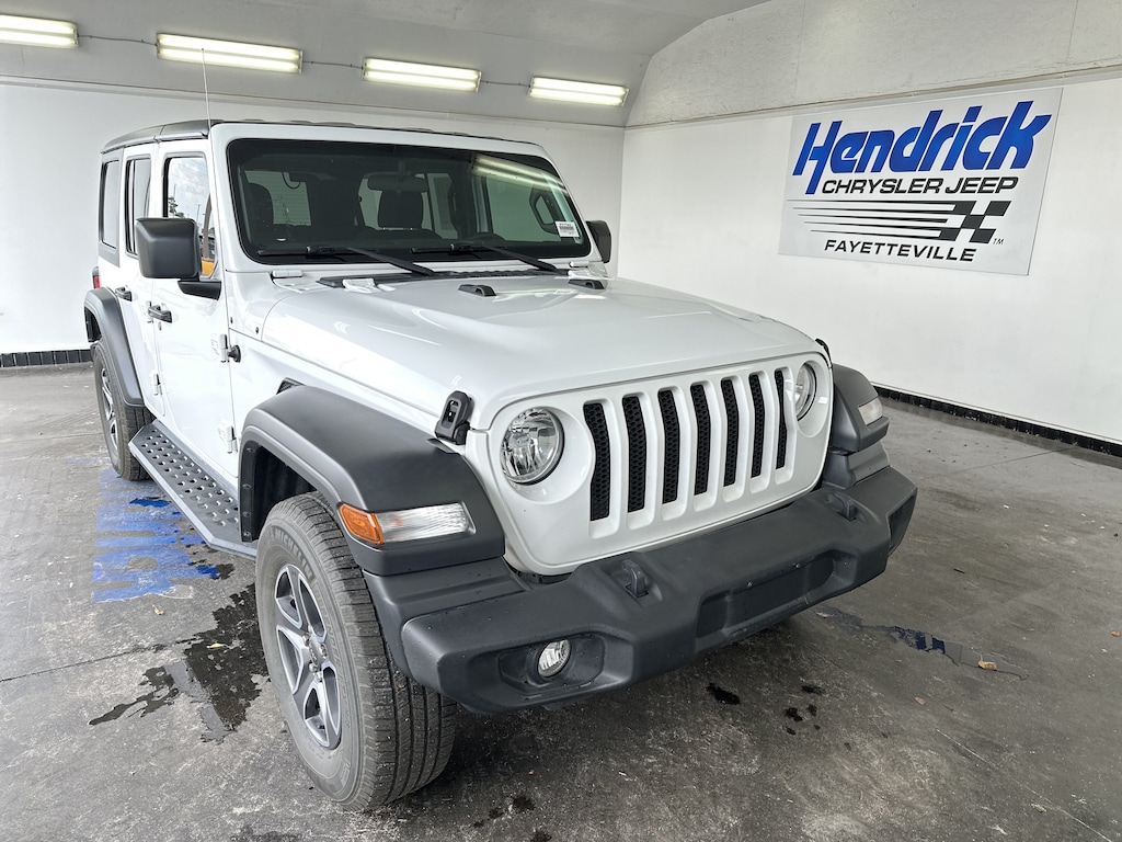 Used 2018 Jeep Wrangler Unlimited Sport S Convertible