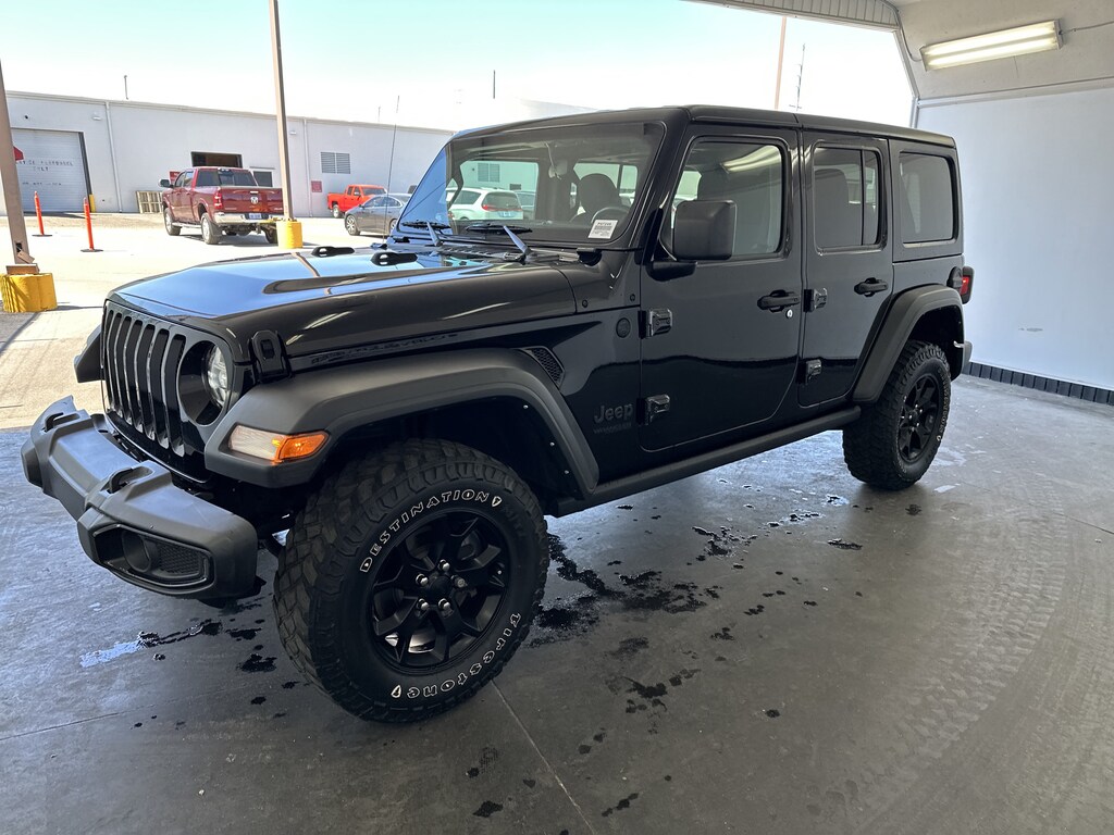Used 2022 Jeep Wrangler Unlimited Willys Convertible