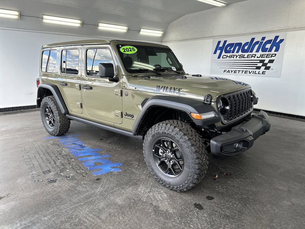 New 2026 Jeep Wrangler Willys Convertible