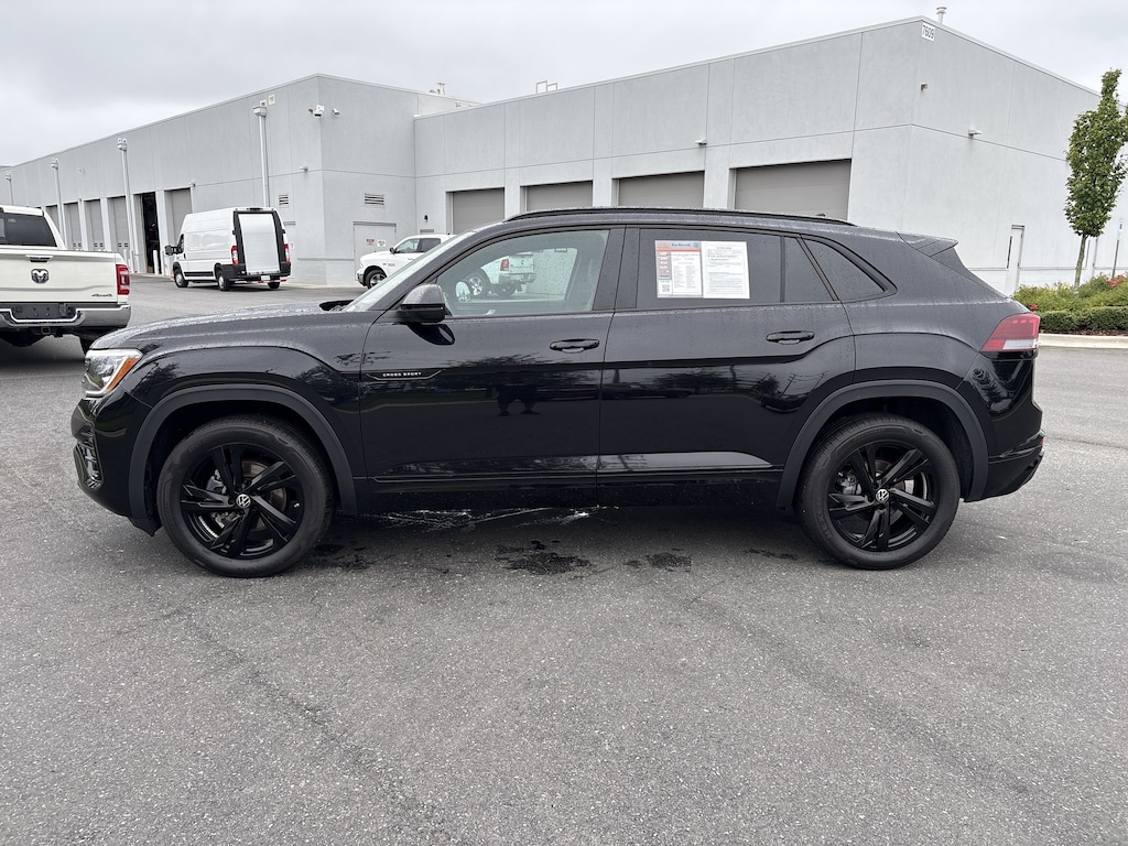Certified 2026 Volkswagen Atlas Cross Sport 2.0T SEL R-Line Black SUV