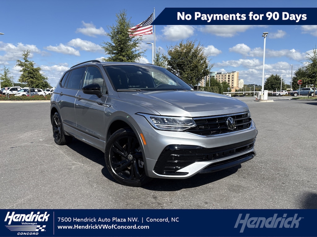 Certified 2024 Volkswagen Tiguan 2.0T SE R-Line Black SUV