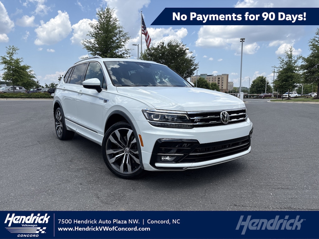 Certified 2020 Volkswagen Tiguan 2.0T SEL Premium R-Line 4MOTION SUV