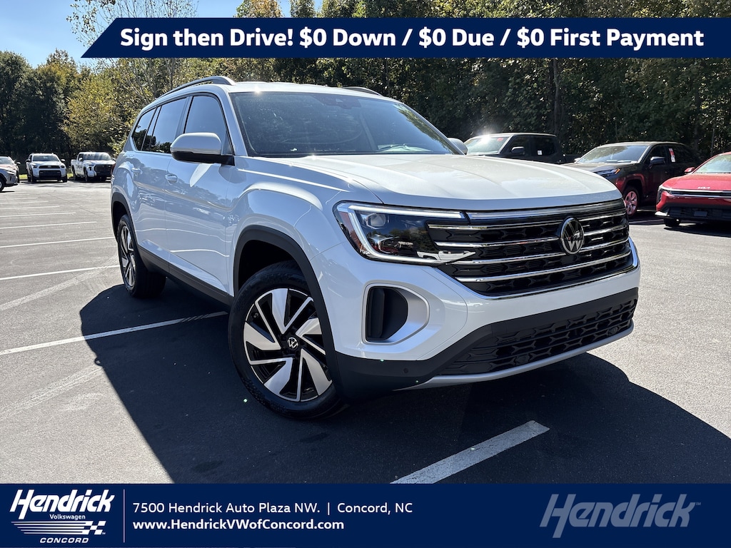 New 2026 Volkswagen Atlas 2.0T SE w/Technology SUV