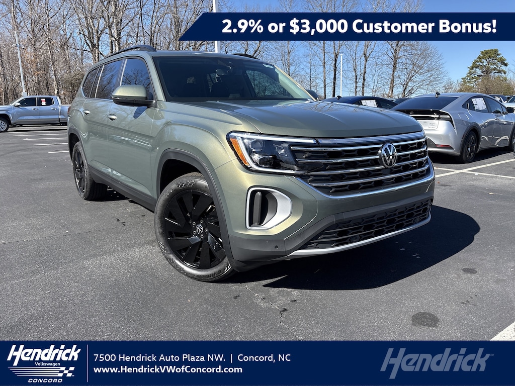 New 2026 Volkswagen Atlas 2.0T SE w/Technology SUV