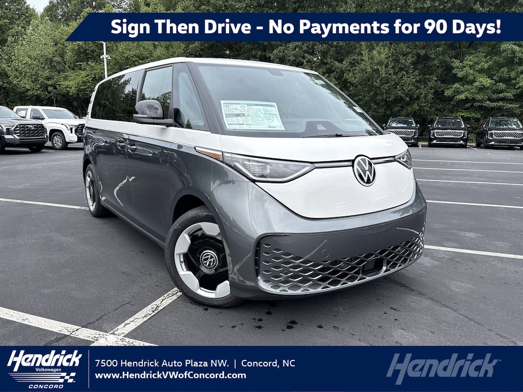 New 2025 Volkswagen ID. Buzz Pro S Van Passenger Van