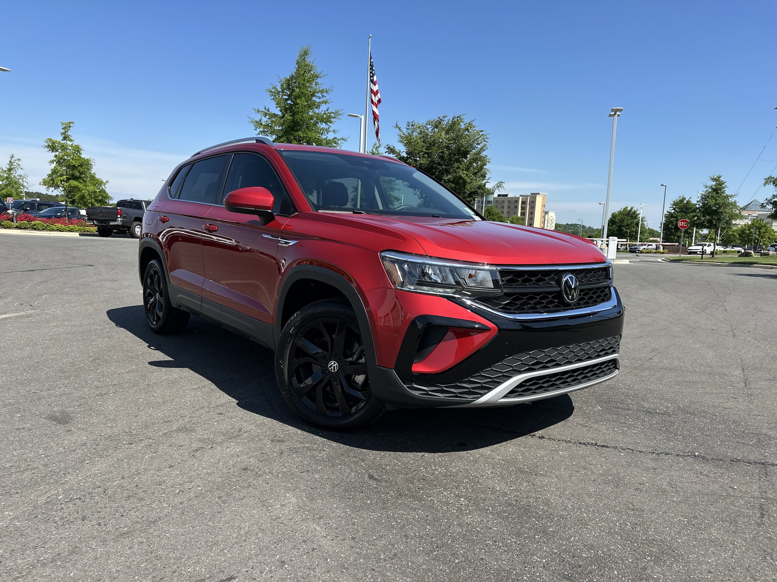 Certified 2024 Volkswagen Taos SE with VIN 3VVSX7B2XRM109606 for sale in Concord, NC