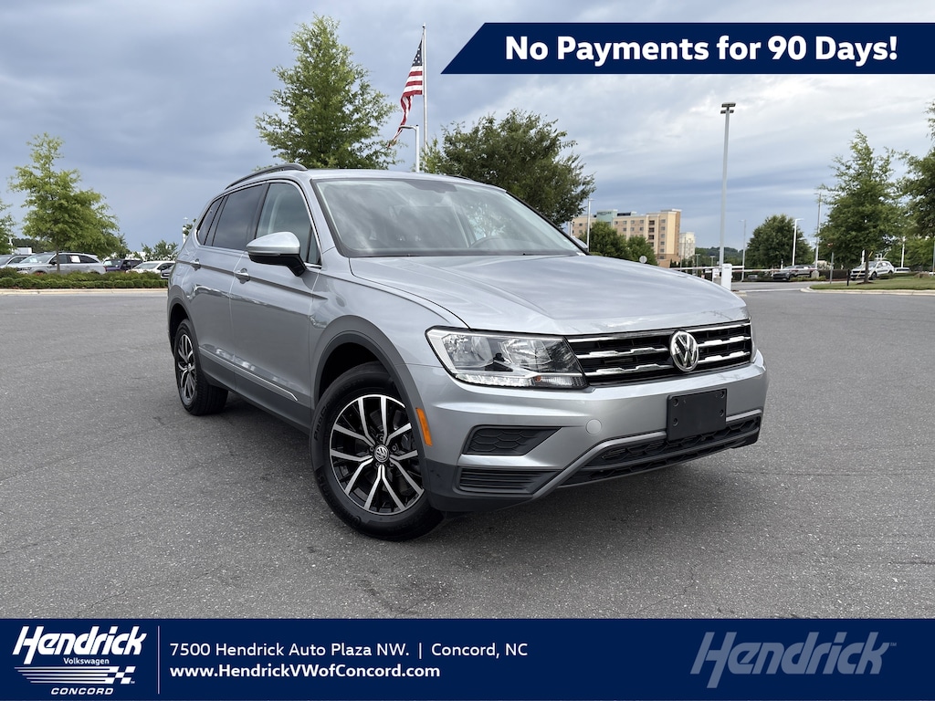 Certified 2021 Volkswagen Tiguan 2.0T SE 4MOTION SUV
