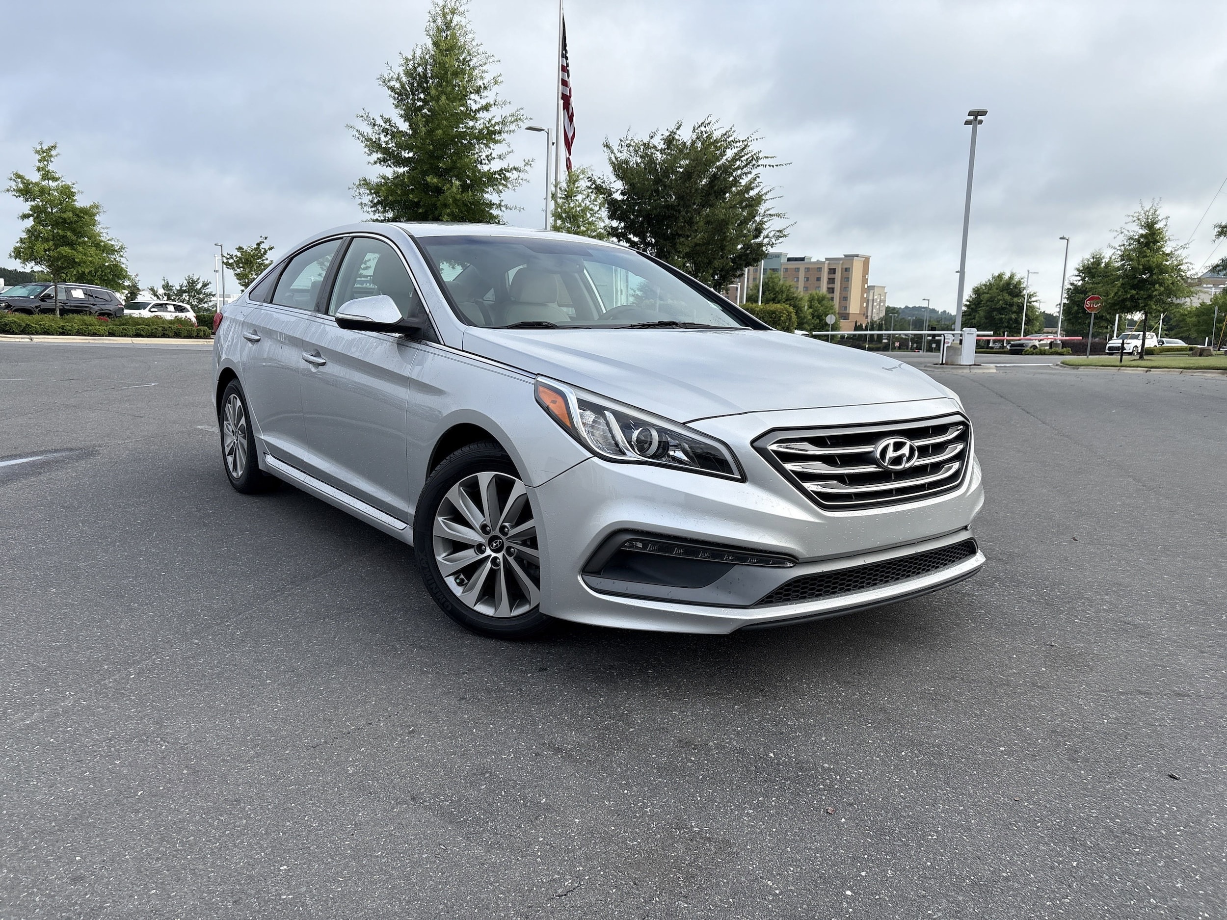 Used 2016 Hyundai Sonata Sport with VIN 5NPE34AF6GH346476 for sale in Concord, NC