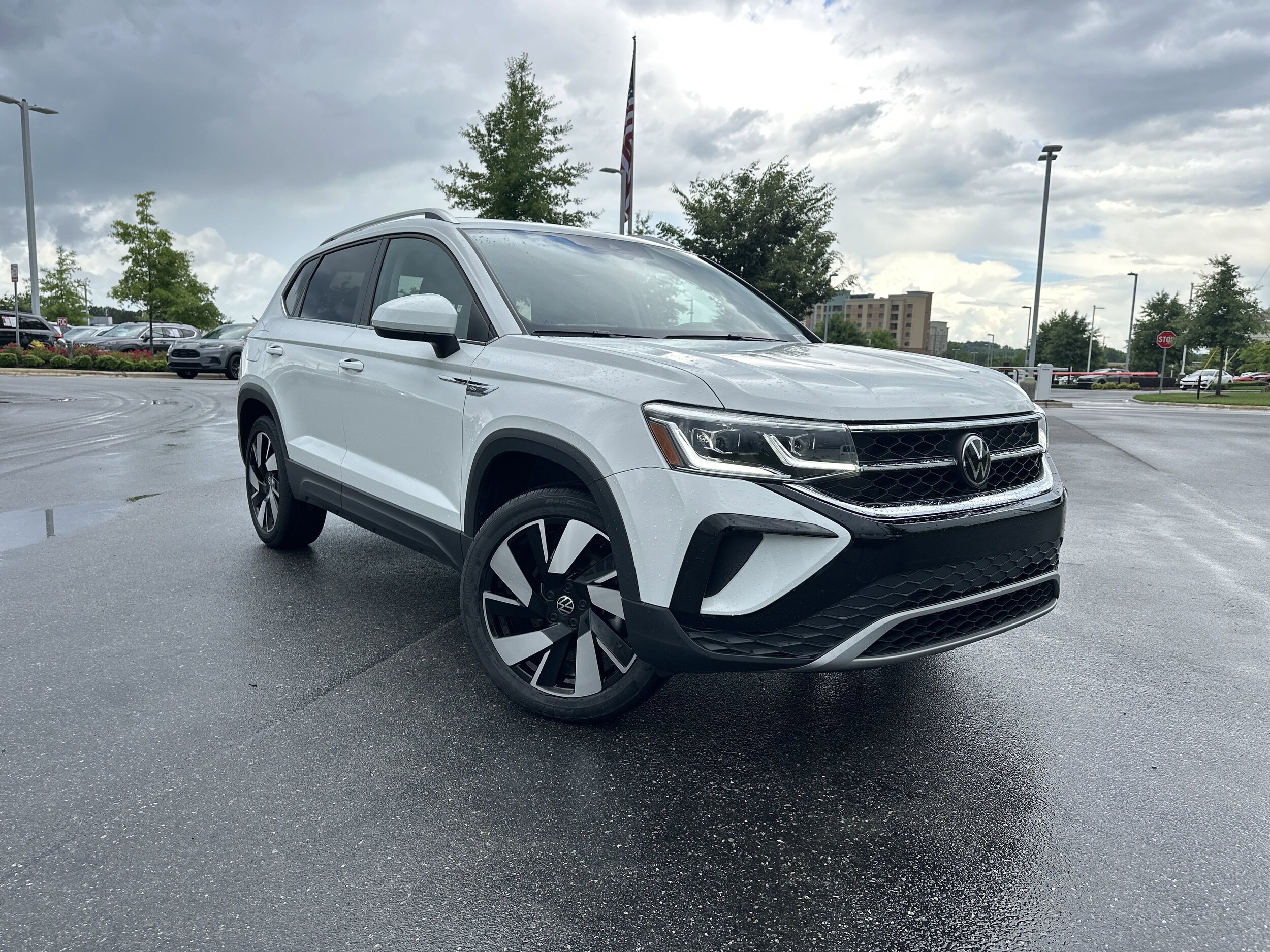 Certified 2024 Volkswagen Taos SEL with VIN 3VV4X7B21RM040653 for sale in Concord, NC