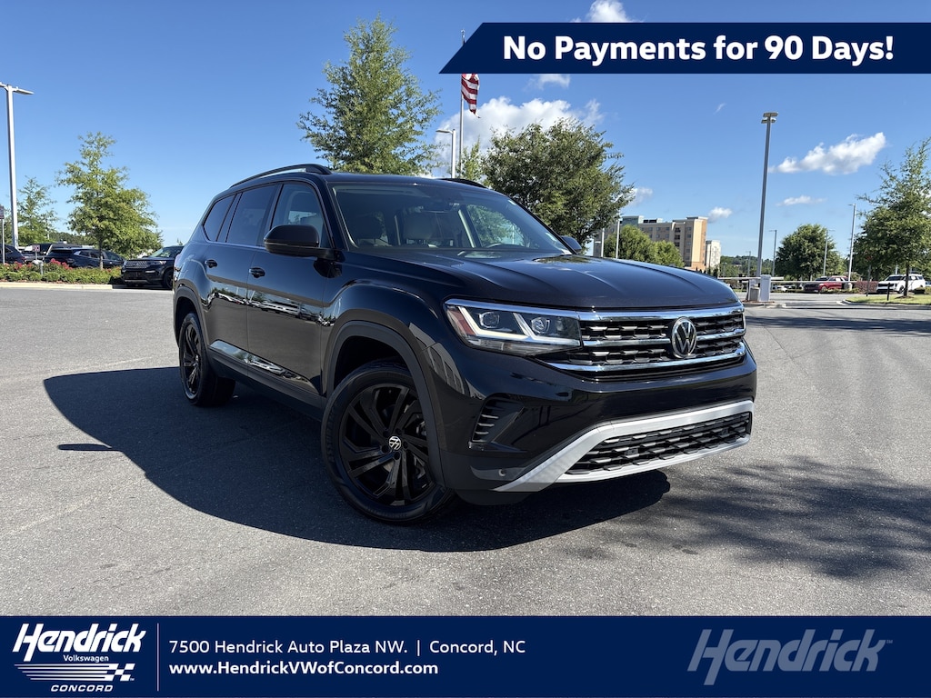Certified 2022 Volkswagen Atlas 3.6L V6 SE w/Technology SUV