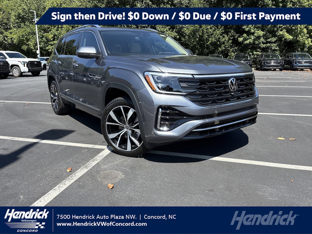 New 2025 Volkswagen Atlas 2.0T SEL Premium R-Line SUV