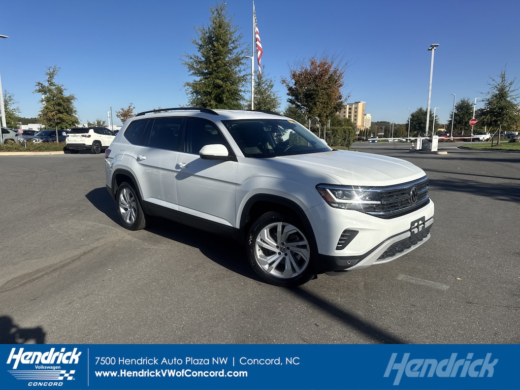 Certified 2022 Volkswagen Atlas 3.6L V6 SE w/Technology SUV