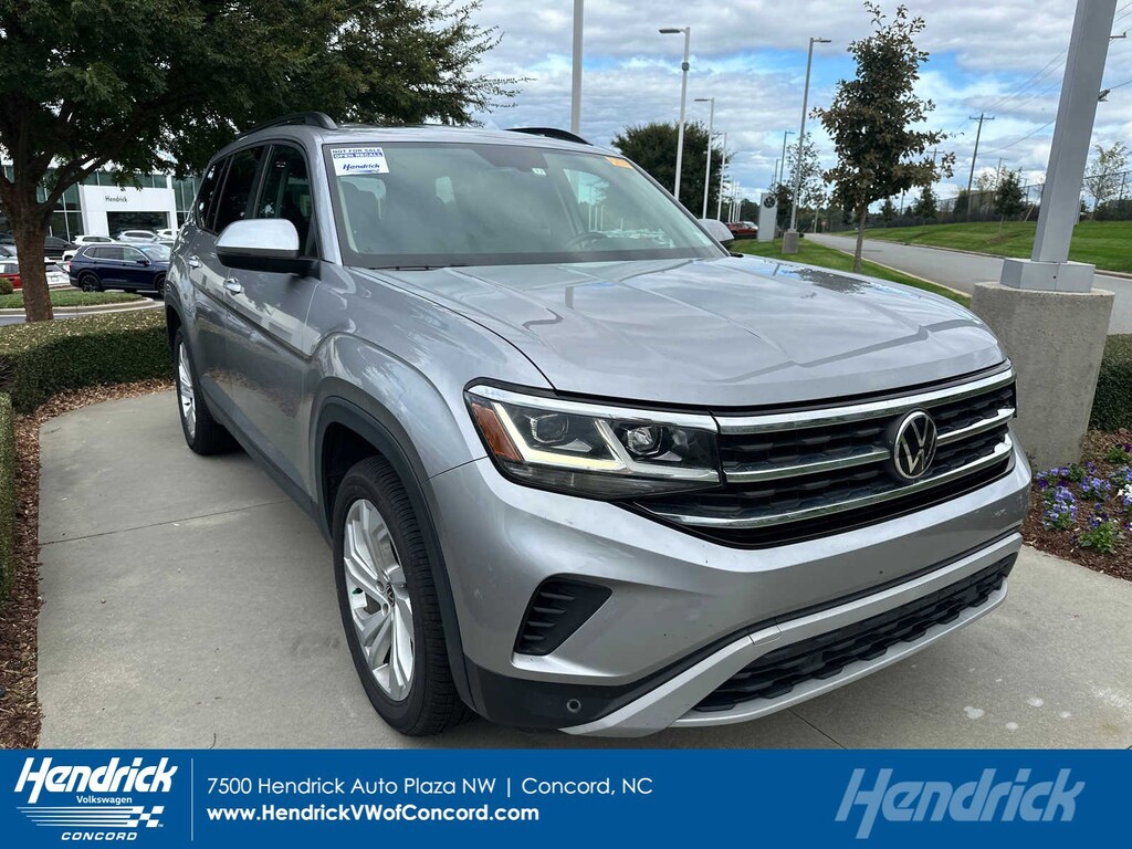 Used 2021 Volkswagen Atlas 3.6L V6 SE w/Technology 4MOTION (2021.5) SUV