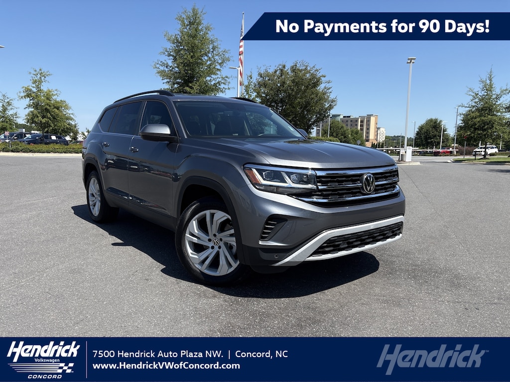 Certified 2023 Volkswagen Atlas 3.6L V6 SE w/Technology SUV