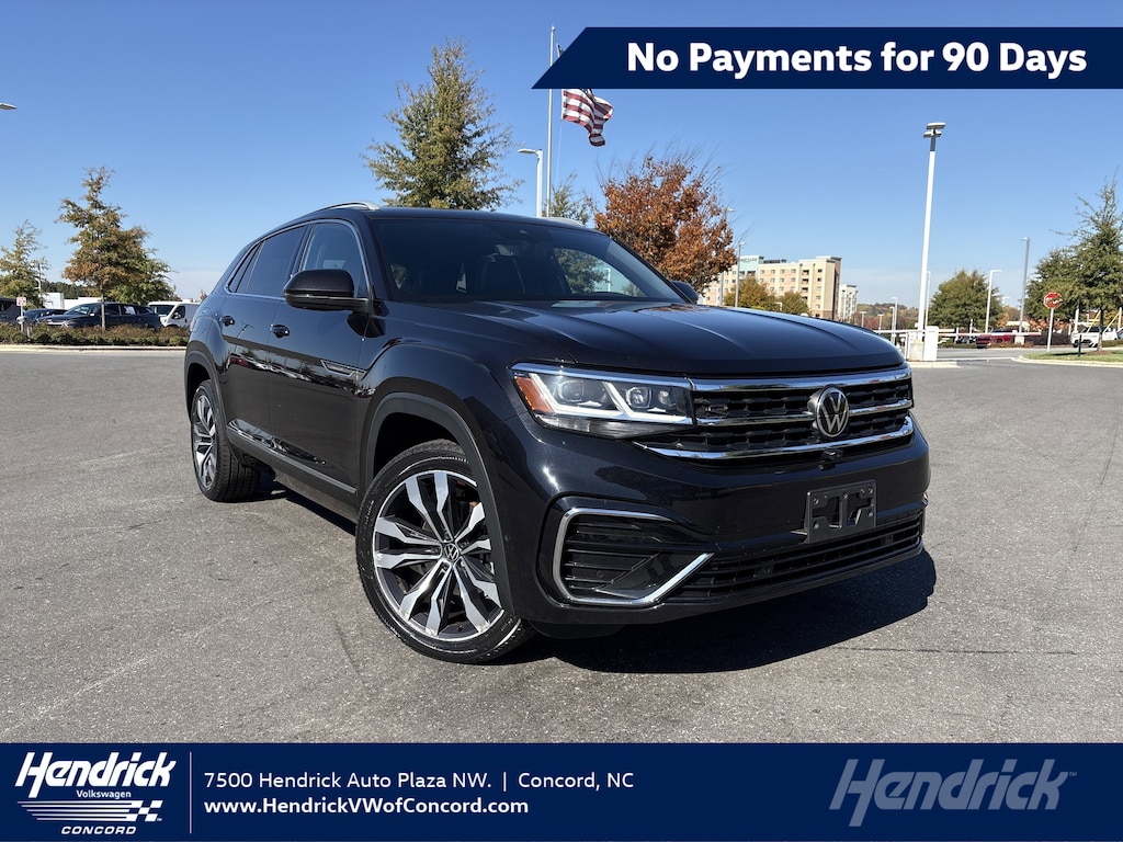 Certified 2021 Volkswagen Atlas Cross Sport 3.6L V6 SEL Premium R-Line 4MOTION SUV