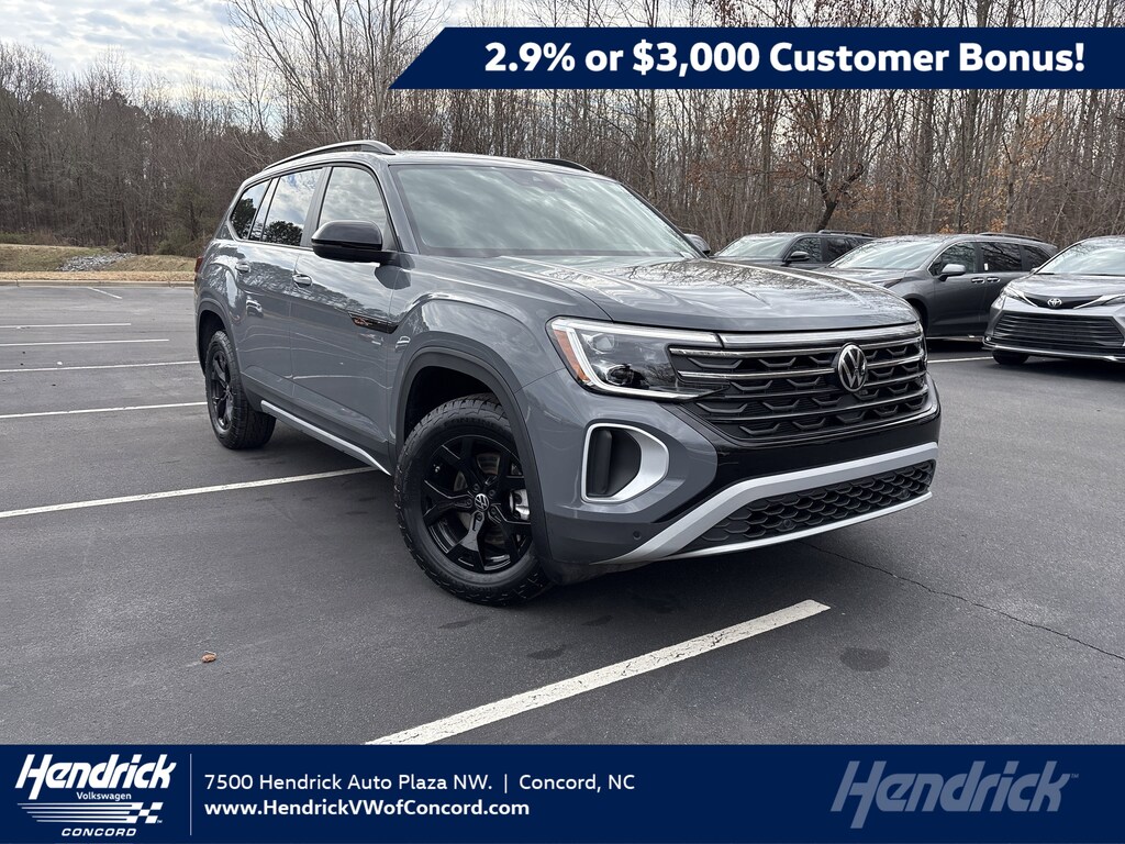 New 2026 Volkswagen Atlas 2.0T Peak Edition SUV