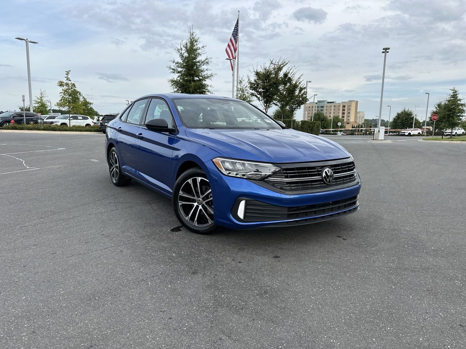 Certified 2023 Volkswagen Jetta Sport with VIN 3VWBM7BU4PM037563 for sale in Concord, NC